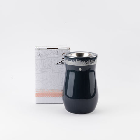 Atheer - Incense Burner - Dark Blue & Silver