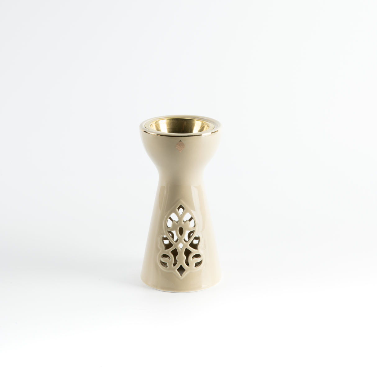 Naqsh - Incense Burner - Ivory & Gold
