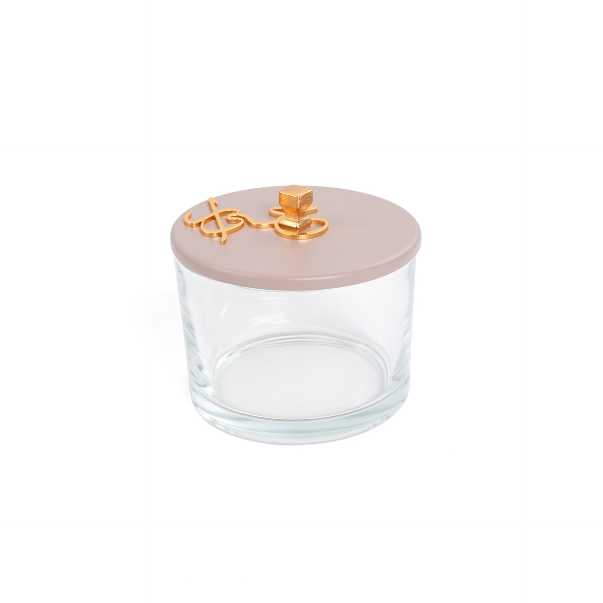 Jiwar - Triple Elegant Nut Serving Set with Engraved  Base - Lavender & Gold