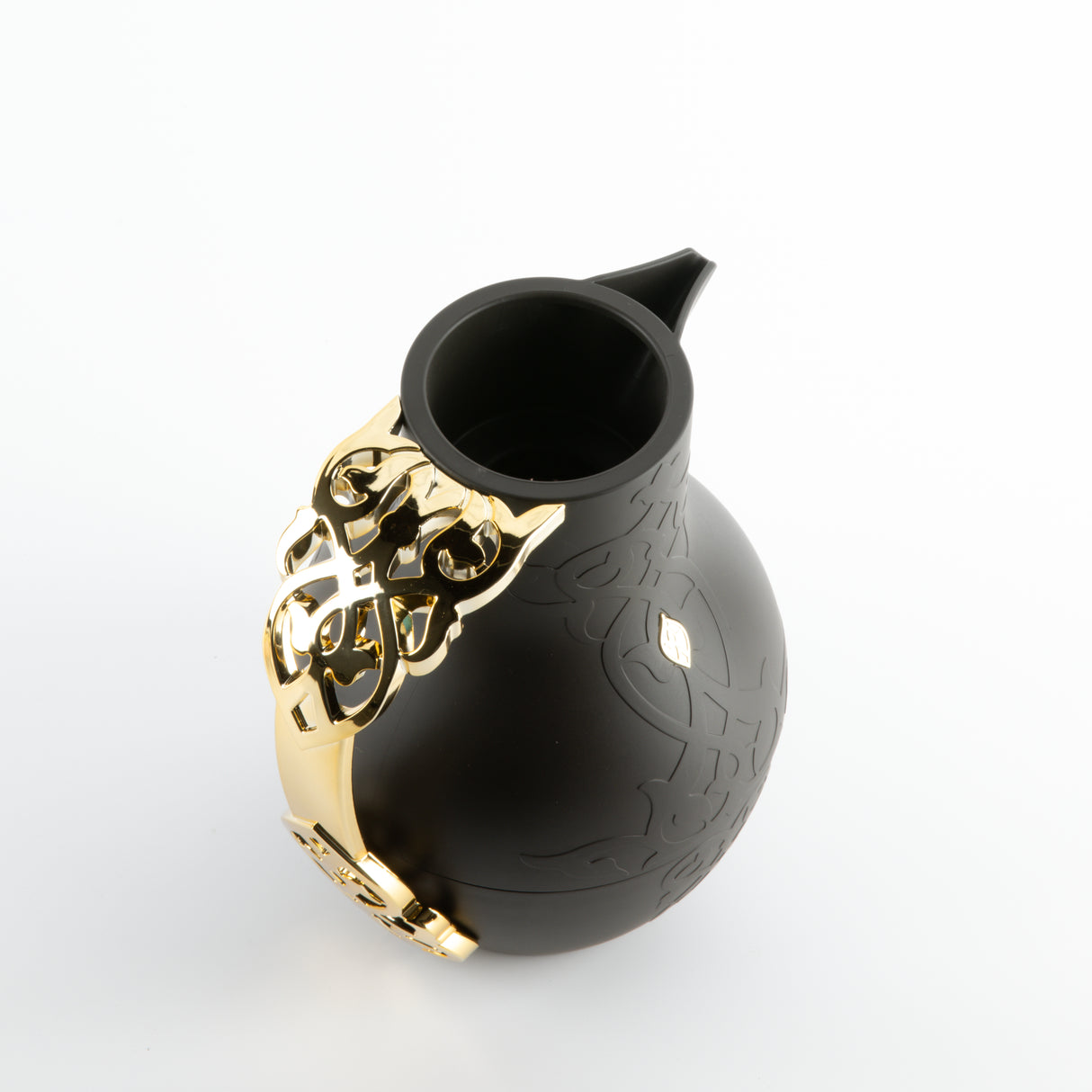 Naqsh - Vacuum Flask / Thermos - Black & Gold