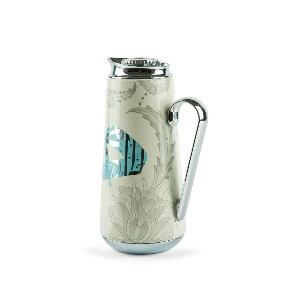Dunes - Vacuum Flask - Blue & Silver