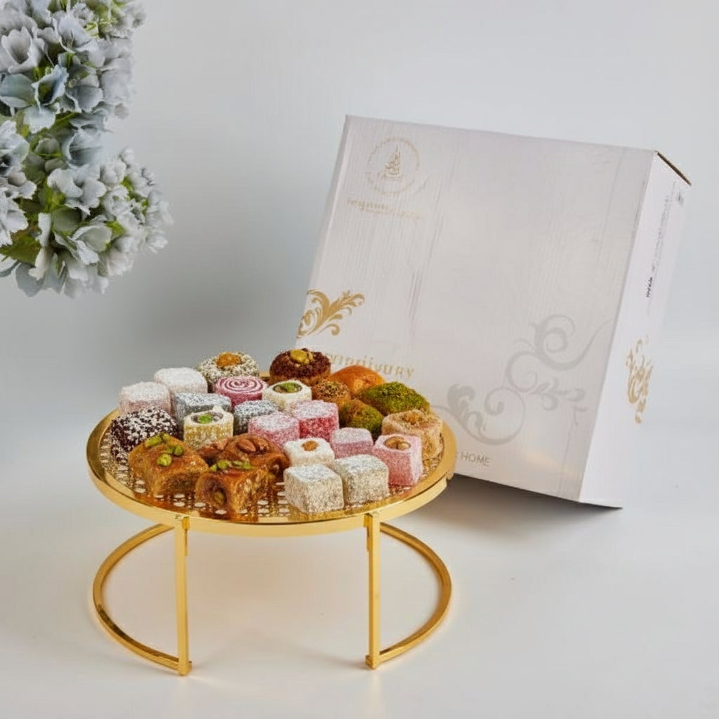 Chic Round (11Diameter) - Stainless Steel Stand