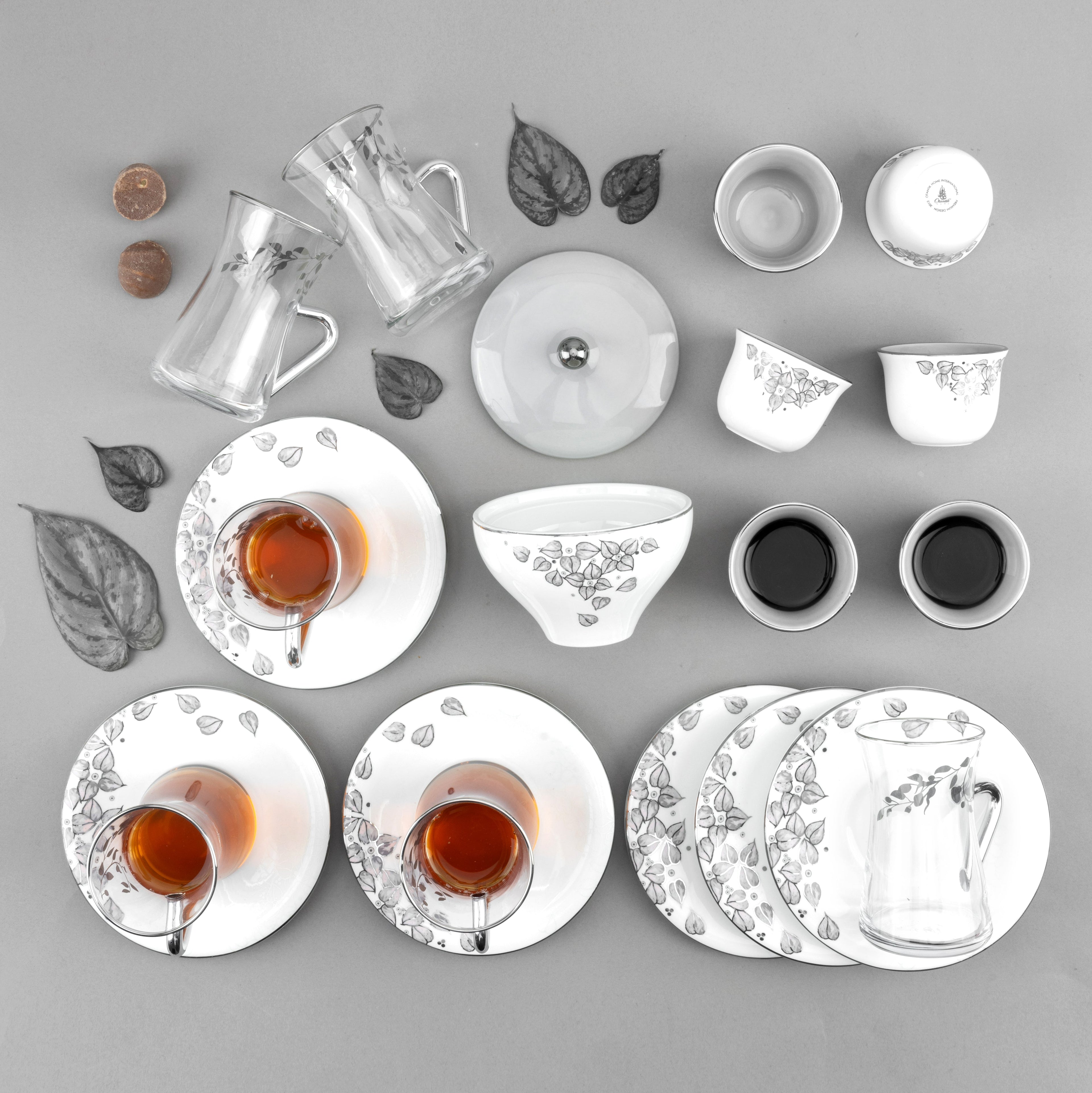 19-Pieces Tea Sets