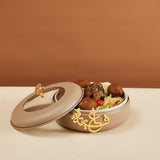 Luxury Diwan - Medium Buffet Server - Coffee & Gold