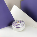 Amal - Medium Date bowl - Purple & Gold
