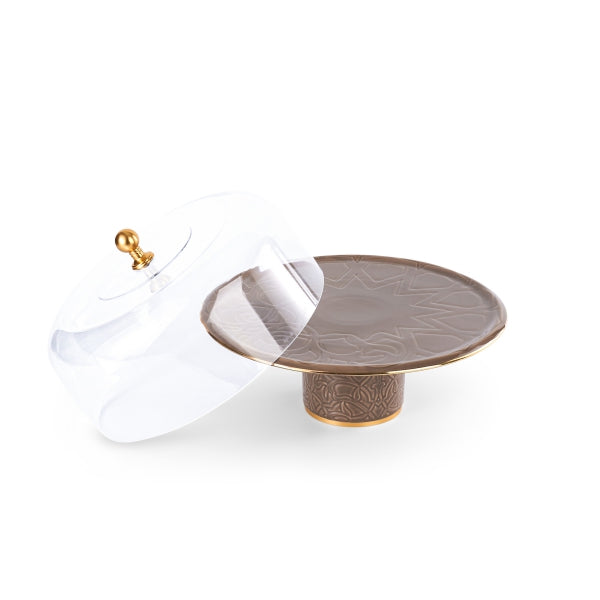 Majlis - Cake Set, 9 Pieces - Brown