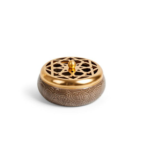 Luxury Majlis - Ashtray - Brown & Gold