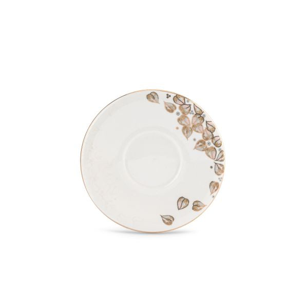 Lilac - Glass Tea Set, 12 Pieces - Beige