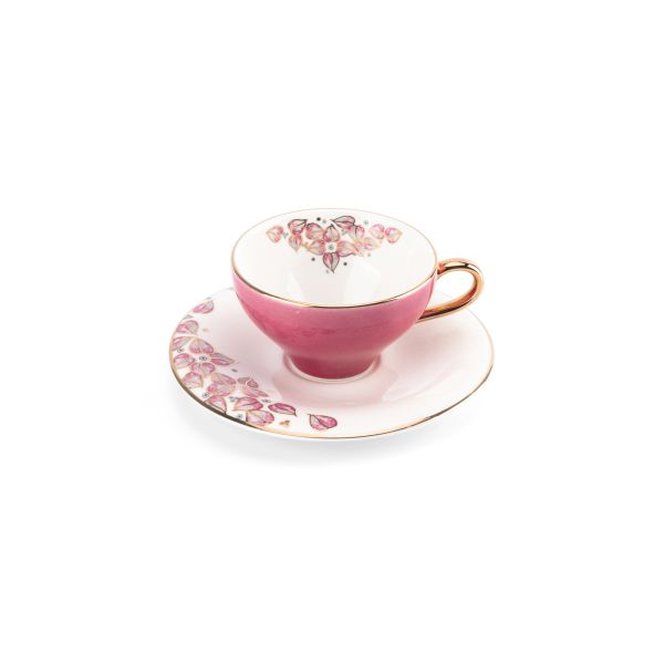 Lilac - Espresso/Turkish Coffee Cups, 12 Pieces - Pink