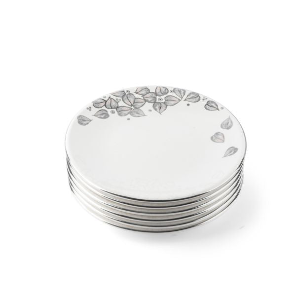 Lilac - Cake Set, 9 Pieces - Grey