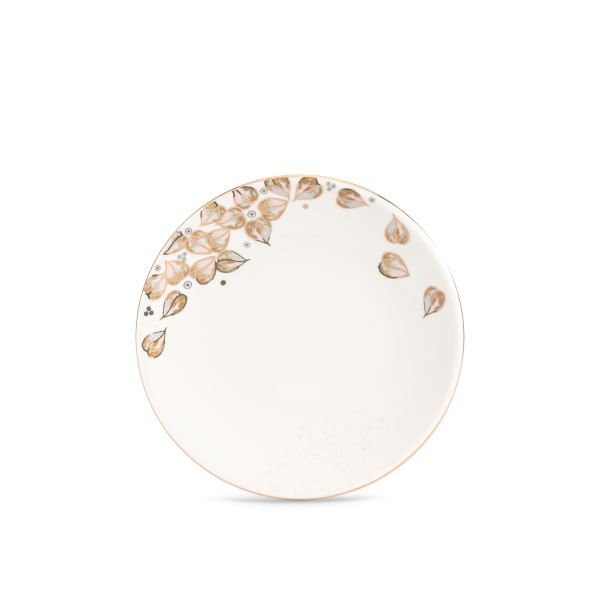 Lilac - Dessert Plate Set, 6 Pieces - Beige