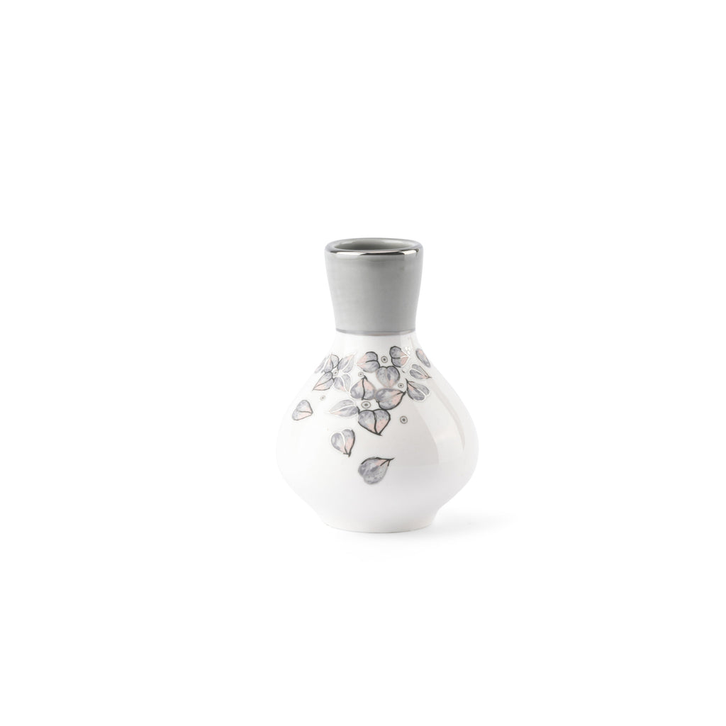 Lilac - Small Decorative Vase - Grey