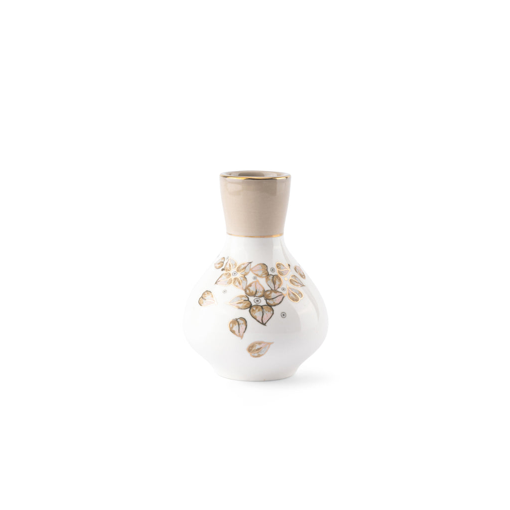 Lilac - Small Decorative Vase - Beige