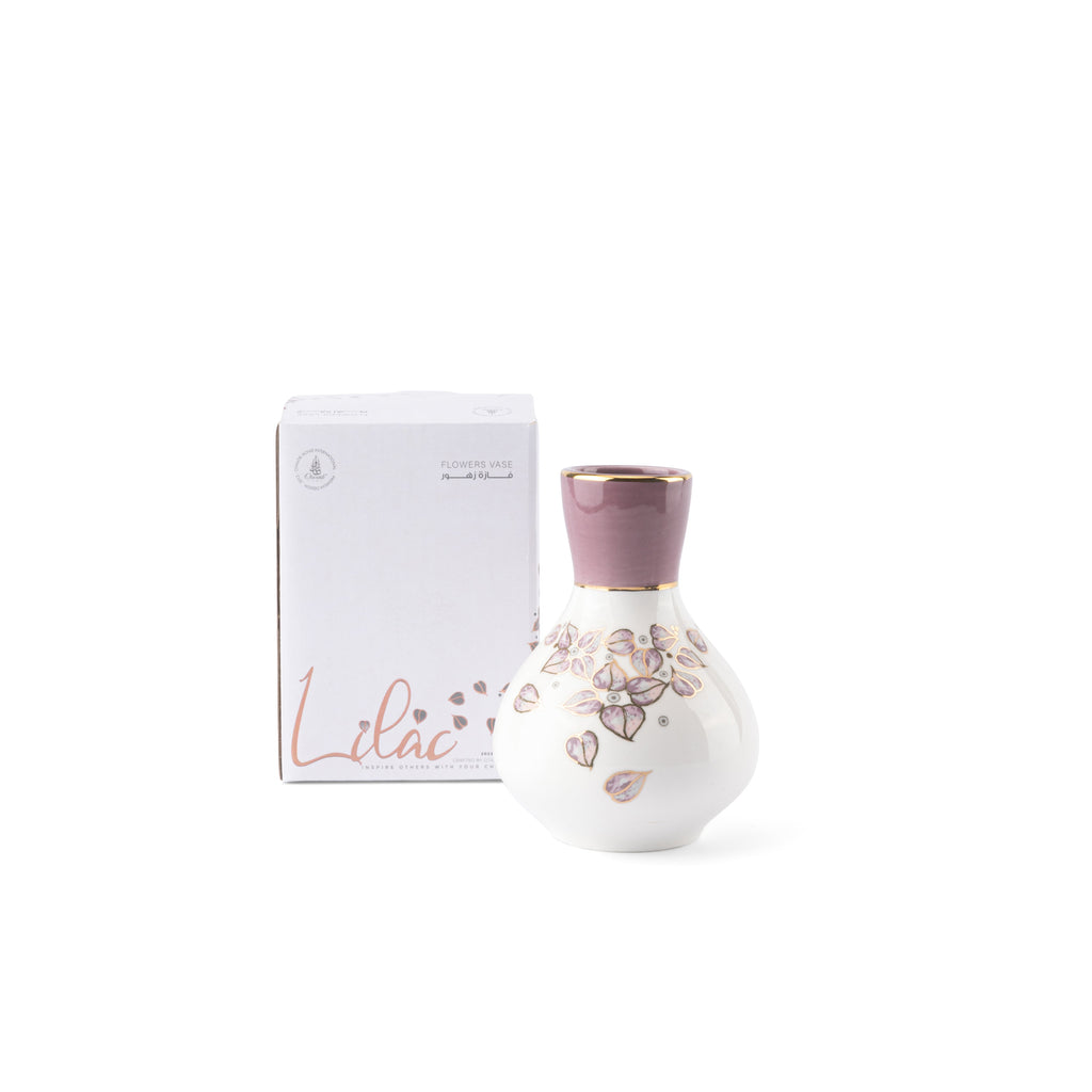 Lilac - Small Decorative Vase - Purple