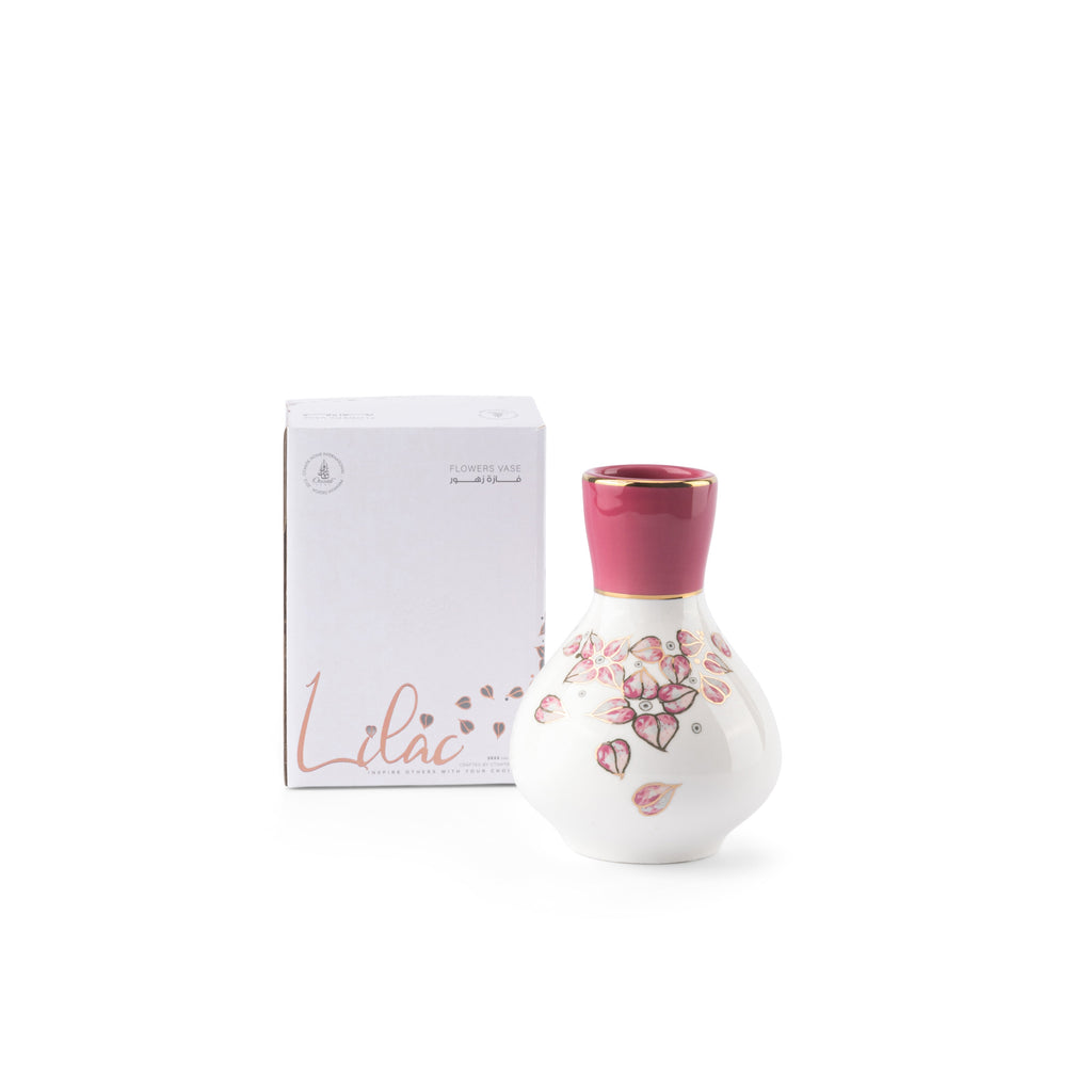 Lilac - Small Decorative Vase - Pink