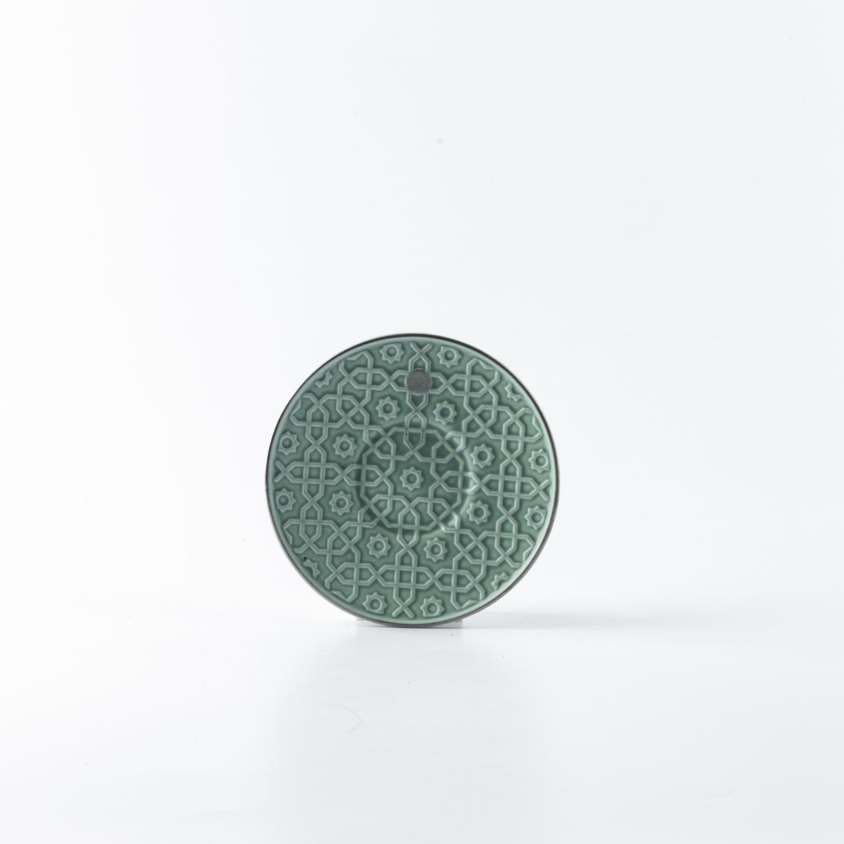 Luxury Rosette Coffee Duo (Set of 2)-Baby blue & Silver