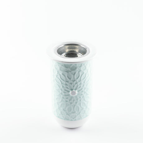 Asala - Incense Burner - Teal & Silver