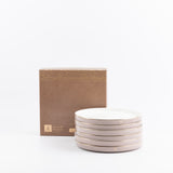 Jiwar - Dessert Serving Plates - Lavender & Gold