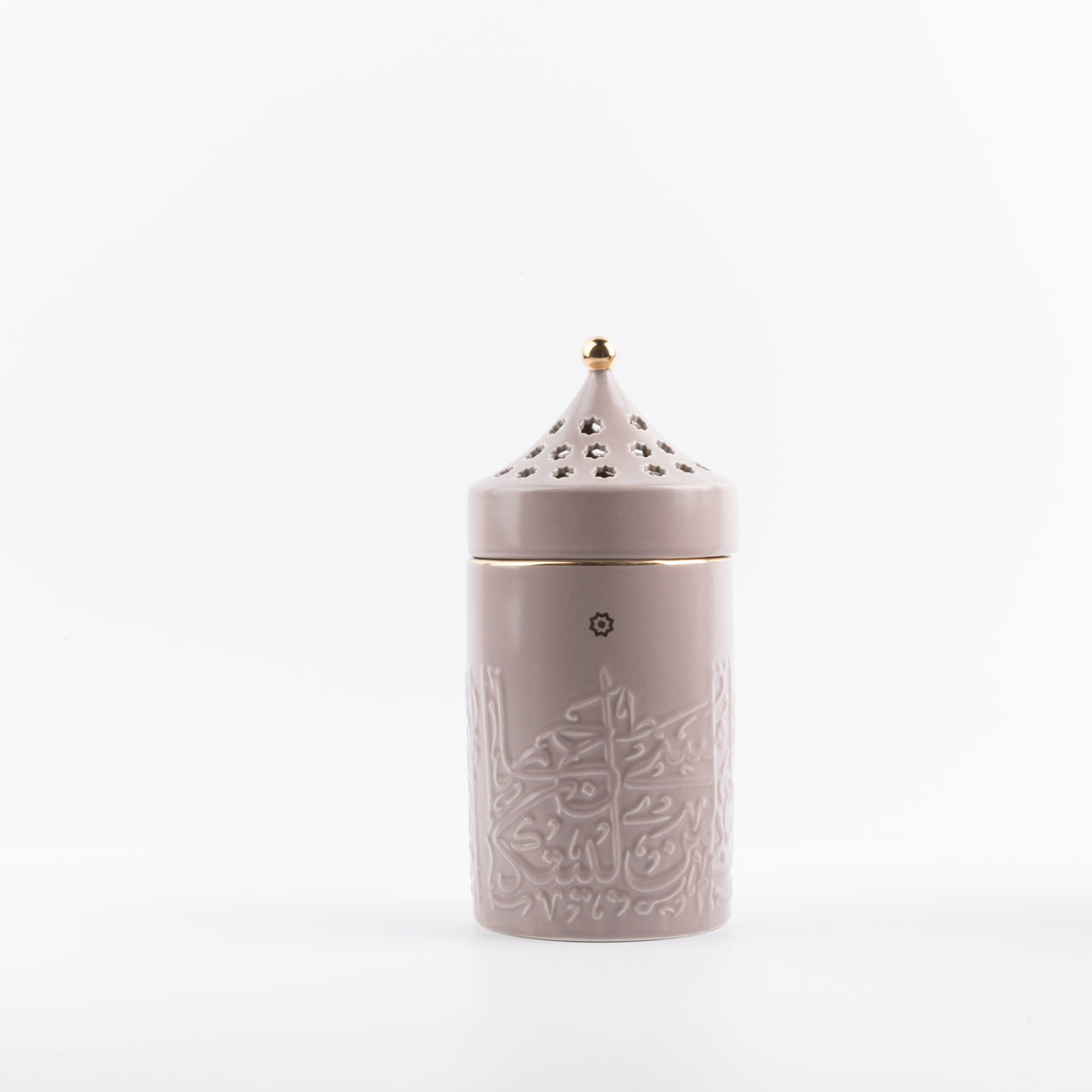 Jiwar - Incense Burner - Lavender & Gold