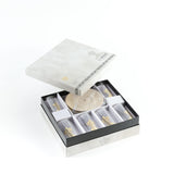 Naqsh - Tea Set (12-Pc) - Ivory & Gold