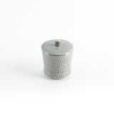 Naqsh - Tea Set (19-Pc) - Grey & Silver