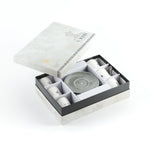 Naqsh - Espresso/Turkish Coffee Set (12-Pc)-Grey & Silver