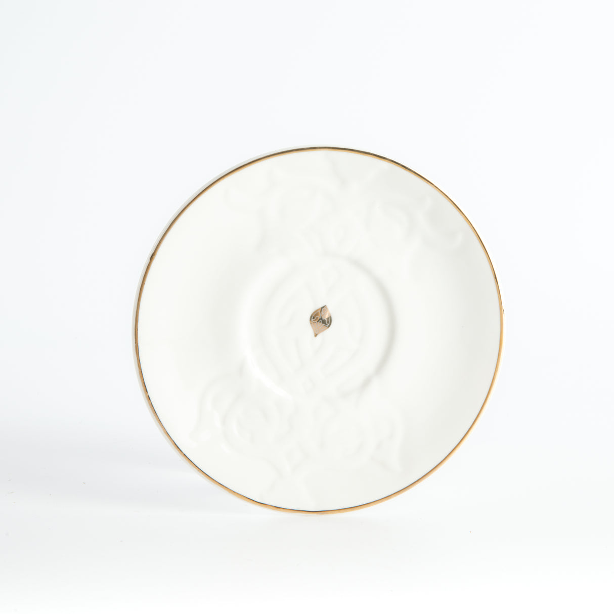 Naqsh - Cappuccino Set (12-Pc) -White & Gold
