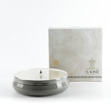 Naqsh - Large Decorative Canister - Grey & Silver