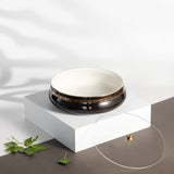 Naqsh - Large Decorative Canister - Black & Gold