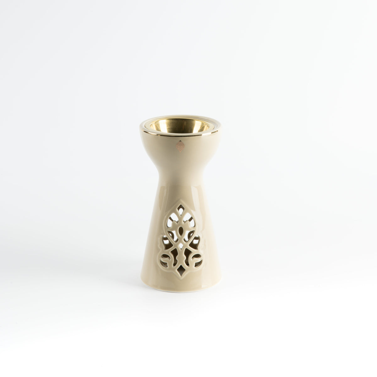 Naqsh - Incense Burner - Ivory & Gold