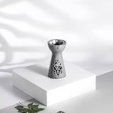 Naqsh - Incense Burner - Grey & Silver