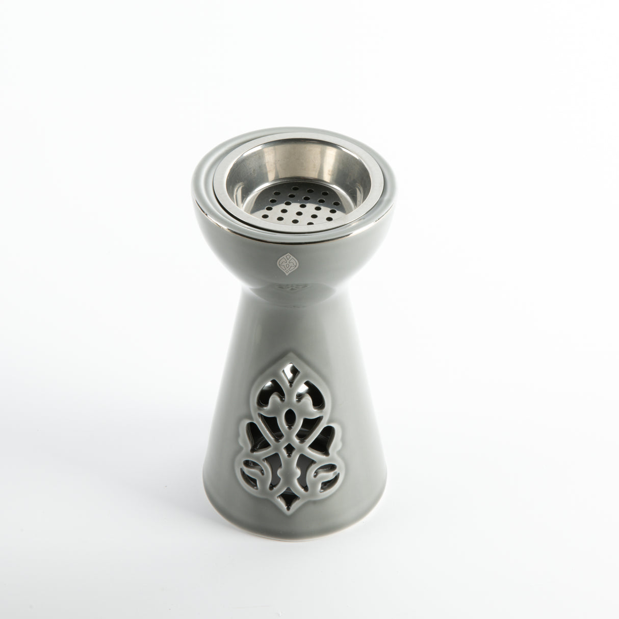 Naqsh - Incense Burner - Grey & Silver