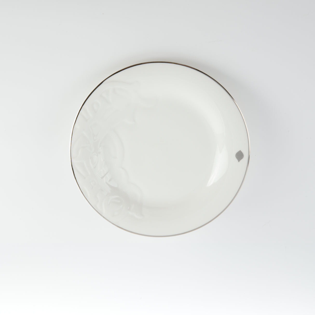 Naqsh - Dinner Set (18-Pc) - White & Silver