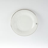 Naqsh - Dinner Set (18-Pc) - White & Silver