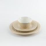 Naqsh - Dinner Set (18-Pc) - Ivory & Gold