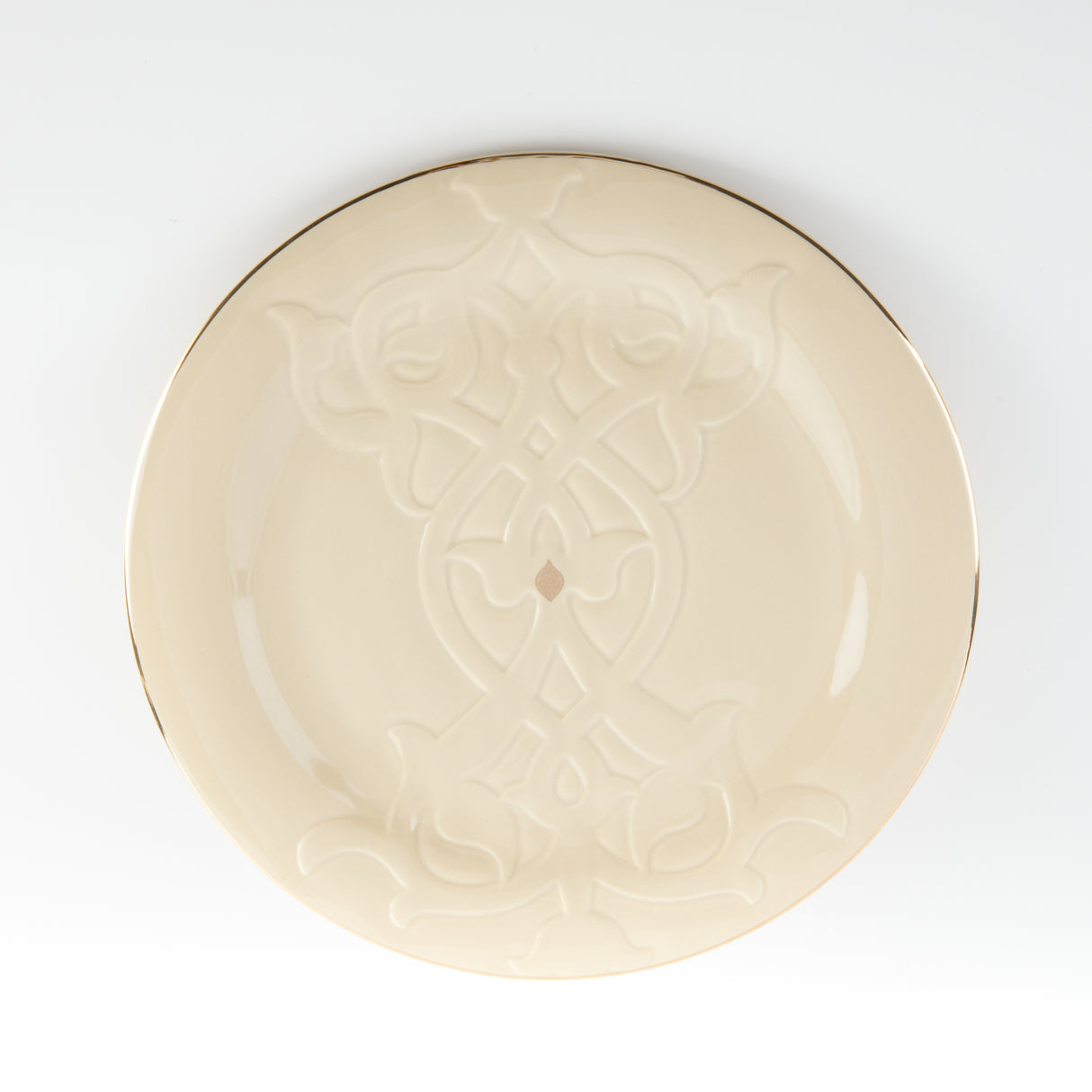 Naqsh - Dinner Set (18-Pc) - Ivory & Gold