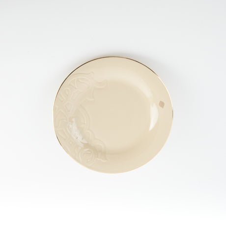 Naqsh - Dinner Set (18-Pc) - Ivory & Gold