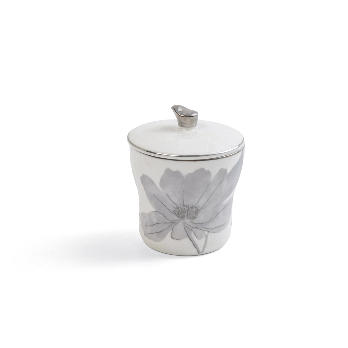 Marisella - Tea Set (19-Pc) - Grey & Silver