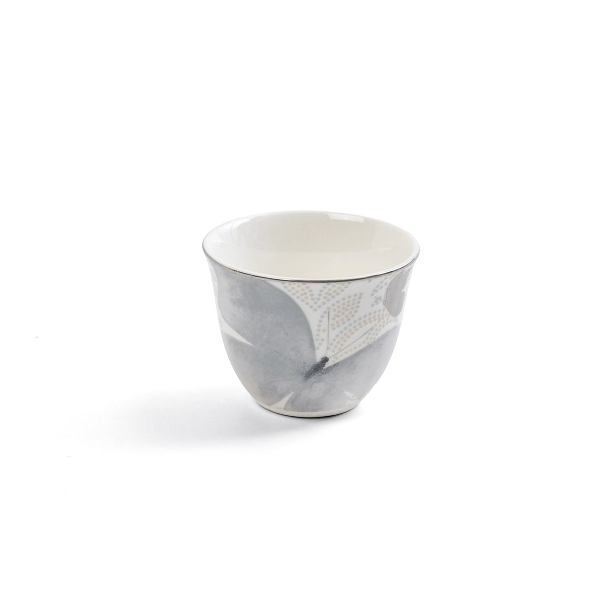 Veloura - Tea Set (19-Pc) - Grey & Silver