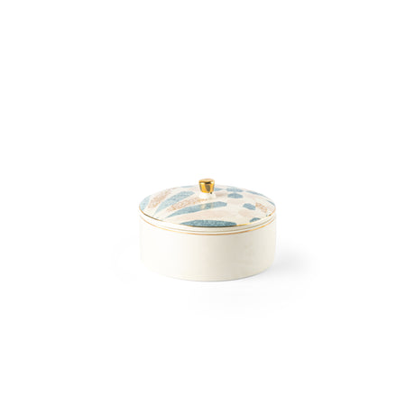 Amal - Small Date bowl - Blue & Gold