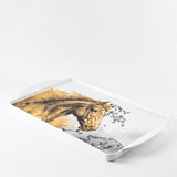 Porcelain Serving Tray From Samra
