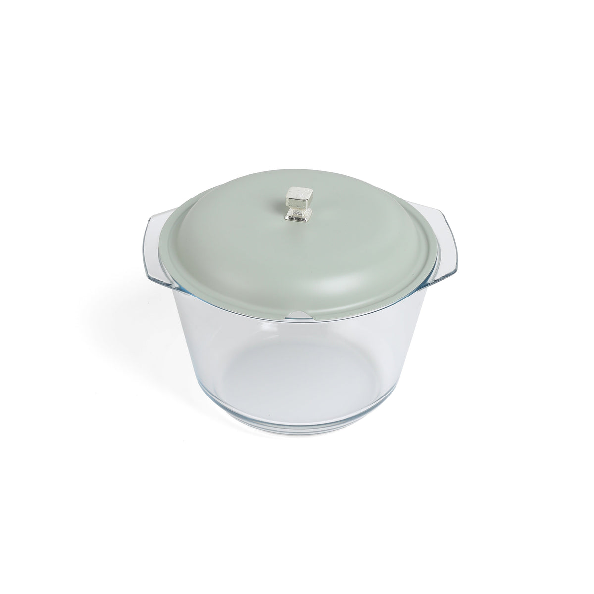 Jiwar - Deluxe Gold Engraved Soup Buffet - Mint Green & Silver