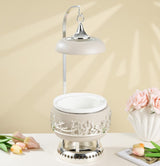 Jiwar - 2.5 Liters Chafer - Beige & Silver