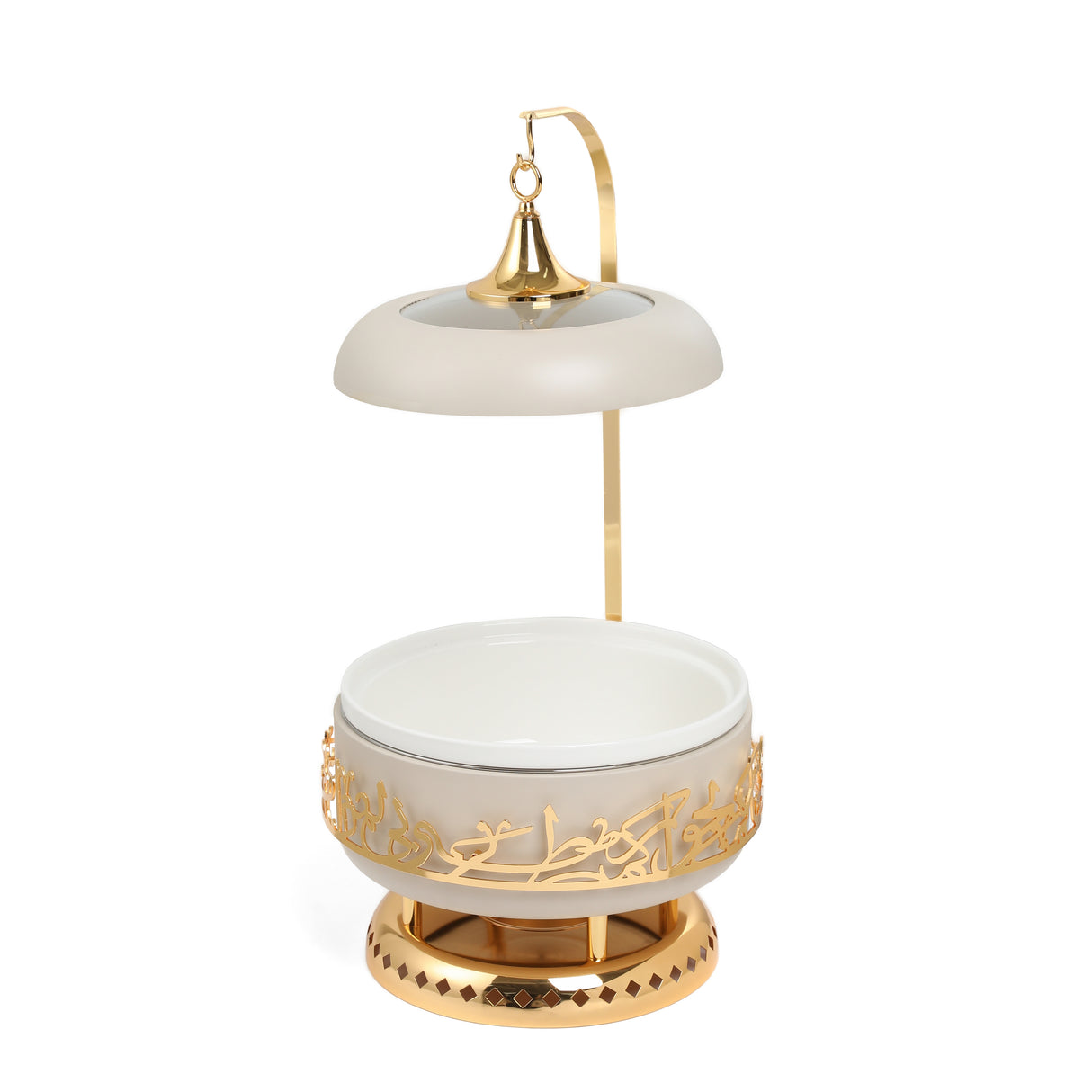 Jiwar - 4 Liters Chafer - Beige & Gold