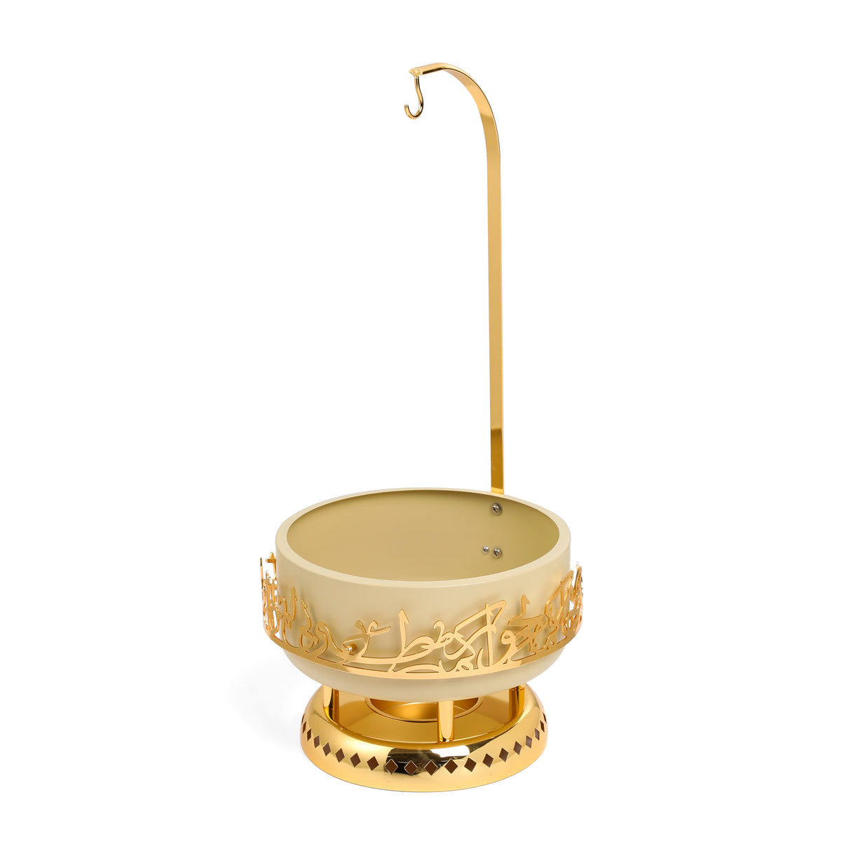 Jiwar - 4 Liters Chafer - Ivory & Gold