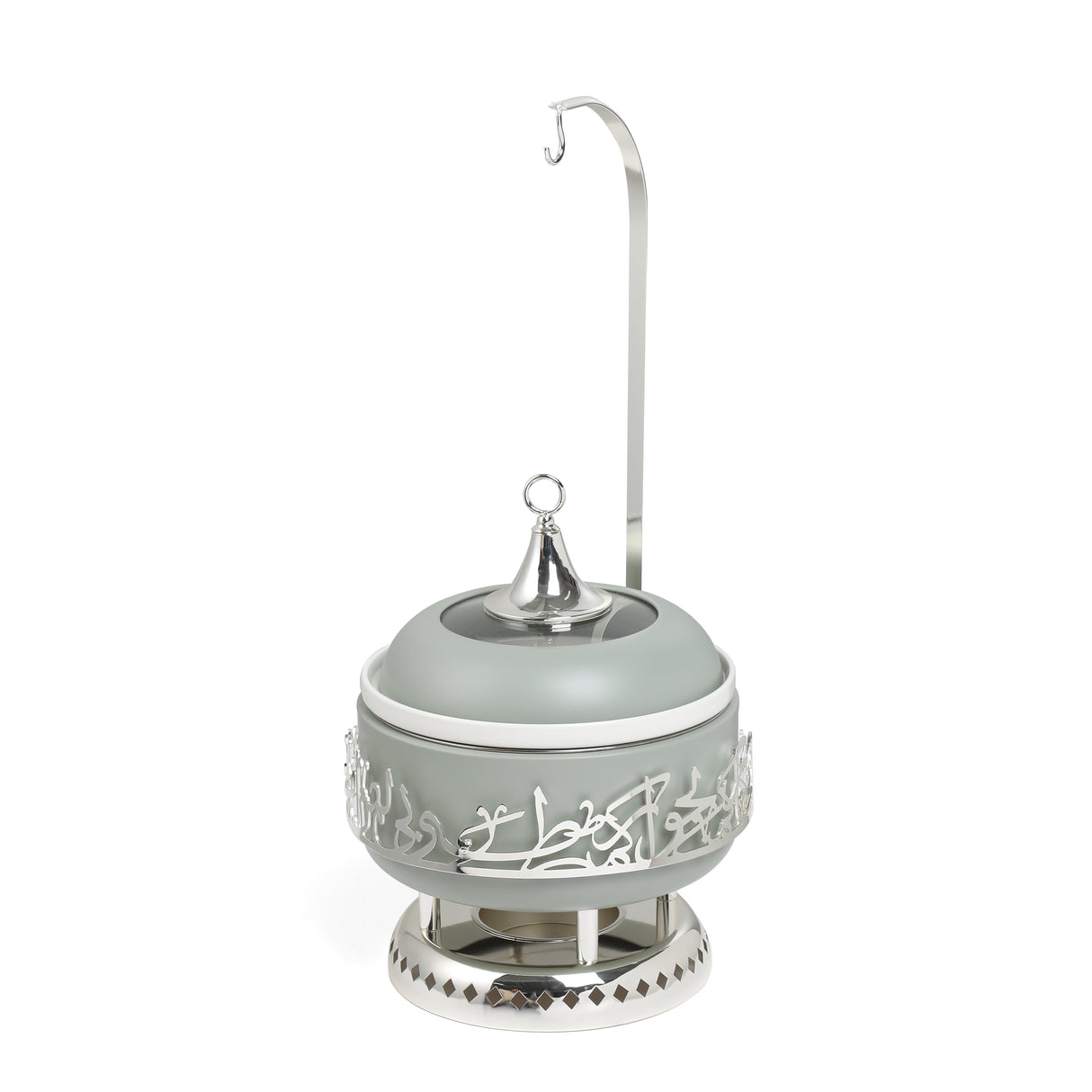 Jiwar - 4 Liters Chafer - Mint Green & Silver