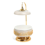 Jiwar - 6 Liters Chafer - Beige & Gold