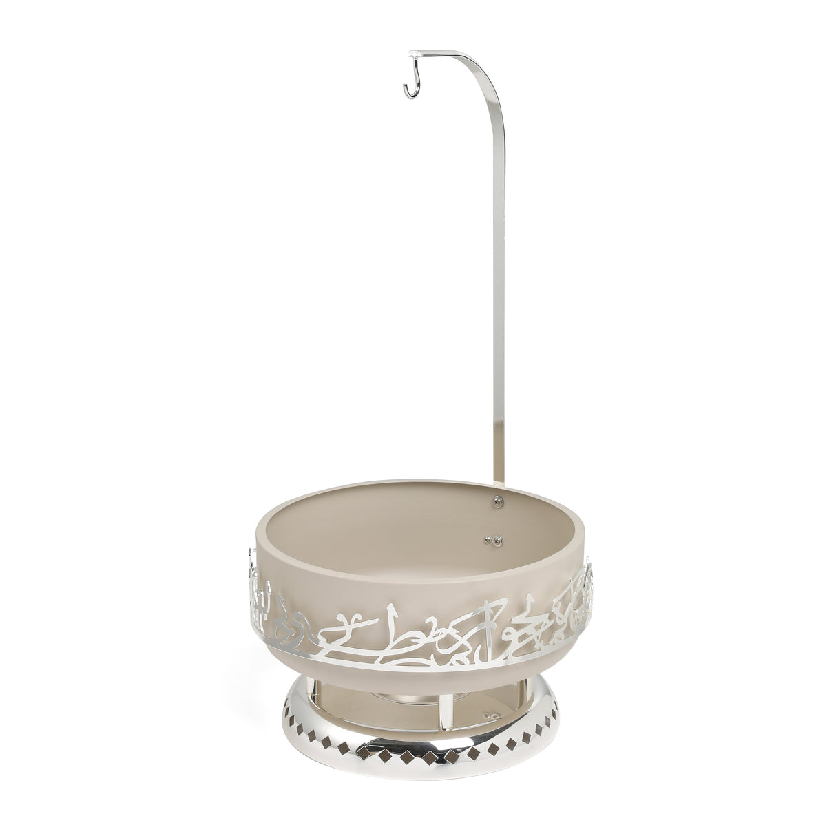 Jiwar - 6 Liters Chafer - Beige & Silver