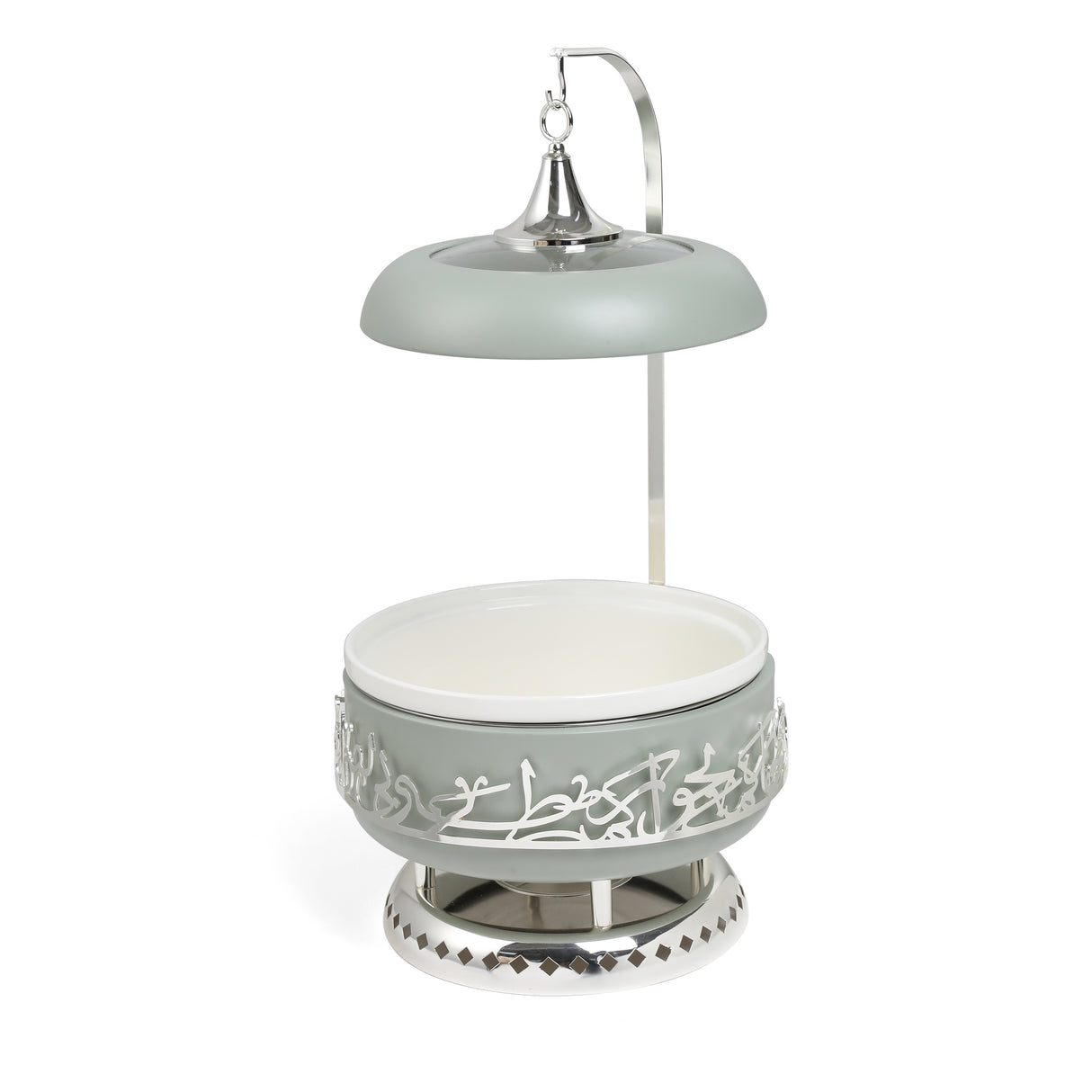 Jiwar - 6 Liters Chafer - Mint Green & Silver