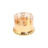 Jiwar - Small Sleek Plate Stand - Gold